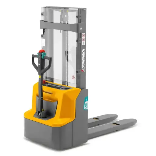 Jungheinrich Elektrische stapelaar AMC 12 - lithium-ion, met tweevoudige telescoop hefmast